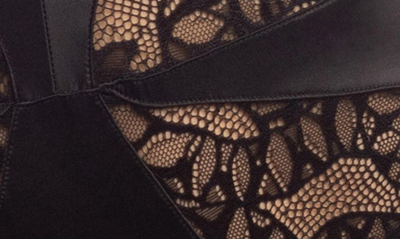 Oh La La Cheri Amaya Lace Teddy In Black