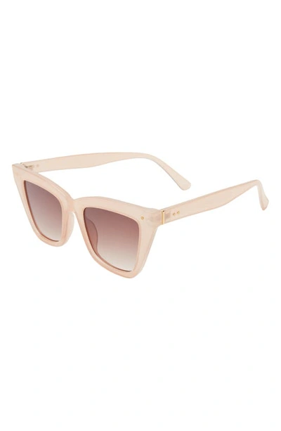 Shop Bp. 50mm Cat Eye Sunglasses In Beige