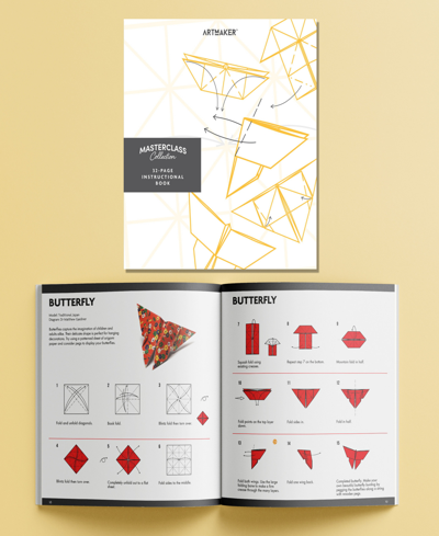 Art Maker Master Class Collection Origami Techniques Kit Beginner To Advanced Origami Japanese Art Origami Gui In Multi