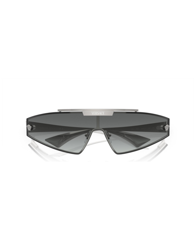 Shop Versace Women's Sunglasses, Gradient Ve2265 In Silver
