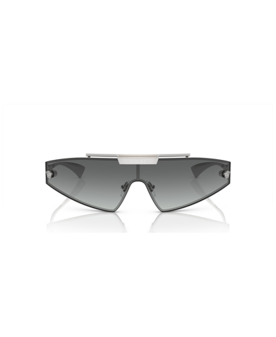 Shop Versace Women's Sunglasses, Gradient Ve2265 In Silver