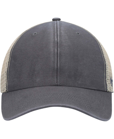 Shop 47 Brand Men's Charcoal, Natural Flagship Mvp Snapback Hat In Charcoal,natural