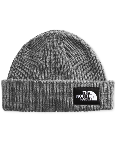 Shop The North Face Men's Salty Lined Beanie In Tnf Medium Grey Heather