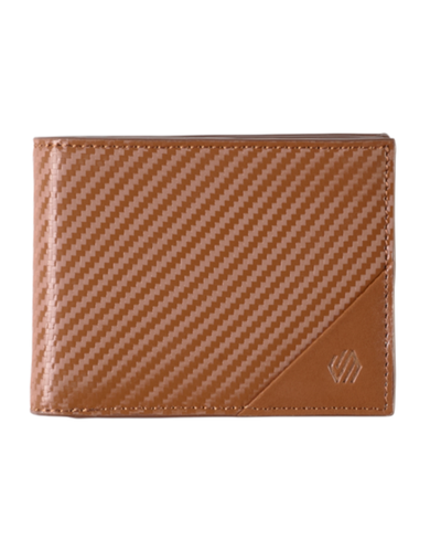 Shop Johnston & Murphy Men's Hudson Etched Billfold Wallet In Tan