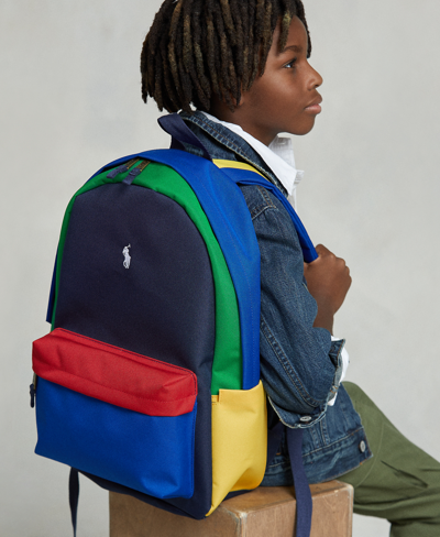 Shop Polo Ralph Lauren Boys And Girls Color Backpack In Multi