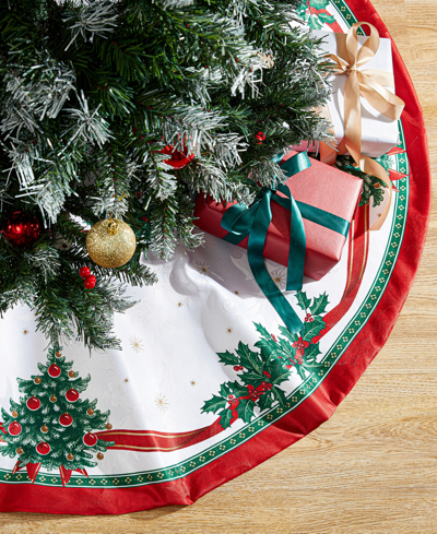 Villeroy & Boch Toy's Delight Holiday Tree Skirt, 48" X 48" In Multi