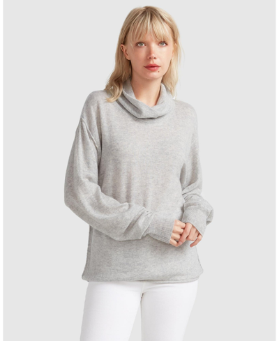 Shop Belle & Bloom Women's Women Simple Pleasures Knit Sweater In Grey