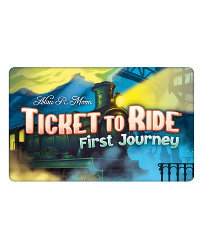 Asmodee North America, Inc. Asmodee Editions Ticket To Ride First Journey Strategy Board Game In Multi