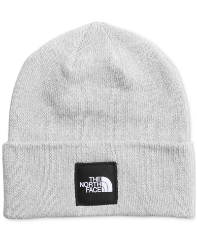 Shop The North Face Big Box Beanie In Tnf Light Grey Heather