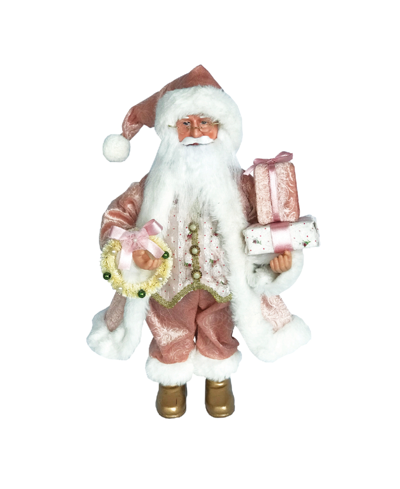 Shop Santa's Workshop 15" Mauve Victorian Claus In Pink