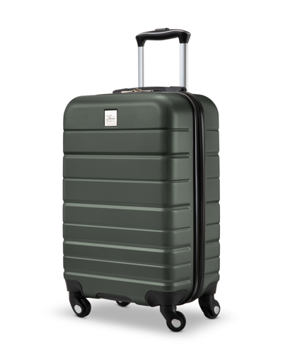 Shop Skyway Epic 2.0 Hardside Carry-on Spinner Suitcase, 20" In Thyme