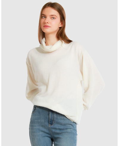 Shop Belle & Bloom Women's Women Simple Pleasures Knit Sweater In Cream