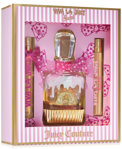 Shop Juicy Couture 3-pc. Viva La Juicy Sucre Eau De Parfum Gift Set In No Color