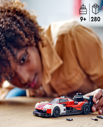 Shop Lego Speed 76916 Champions Porsche 963 Toy Sports Car Building Set With Minifigure In Multicolor
