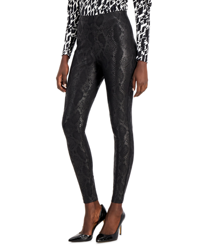 Shop Inc International Concepts Snake-print Skinny Pants, Created For Macy's In Inv Rej