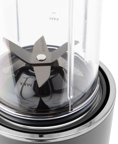 Shop Nutribullet Ultra 1200-watt Personal Blender With Single-serve Cups In Dark Grey