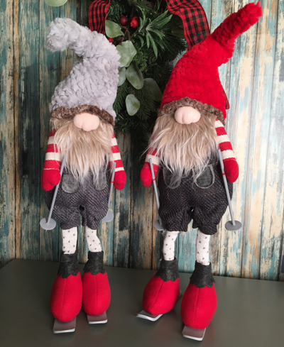 Shop Santa's Workshop 24" Denim Gnomes, Set Of 2 In Multi