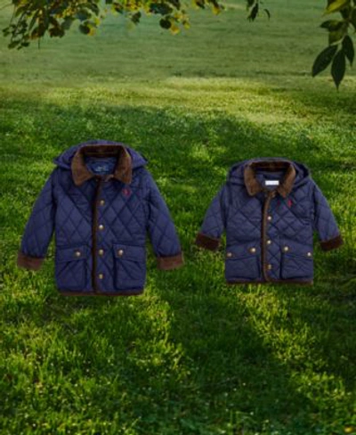 Polo Ralph Lauren Baby Boys Water Repellent Barn Jacket In Newport Navy |  ModeSens