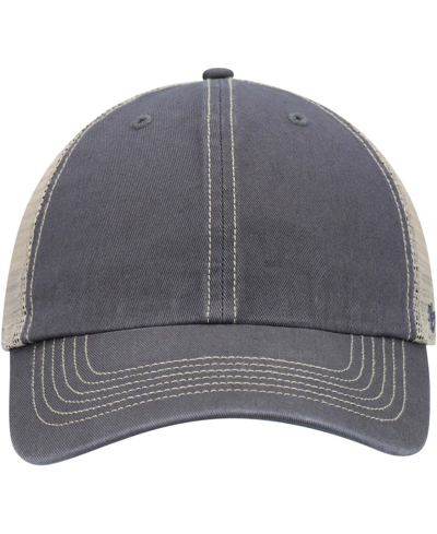Shop 47 Brand Men's Charcoal,natural Trawler Clean Up Snapback Hat