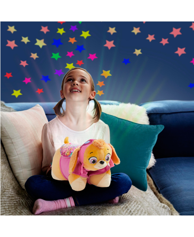 Pillow Pets Nickelodeon Skye Sleeptime Lite Night Light Plush Toy In Pink