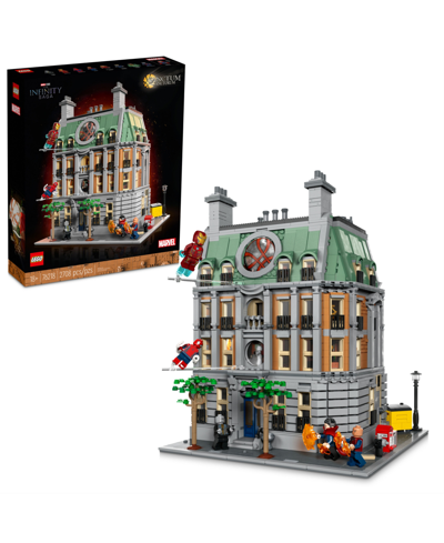 Shop Lego Marvel Doctor Strange's Sanctum Santorum 76218 Adult Toy Building Set With Doctor Strange, Wong, Iro In No Color
