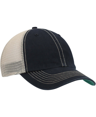 Shop 47 Brand Men's Black, Natural Trawler Clean Up Snapback Hat In Black,natural