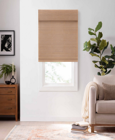 Shop Eclipse Bamboo Cordless Light Filtering Privacy Roman Shade, 72" X 60" In Natural