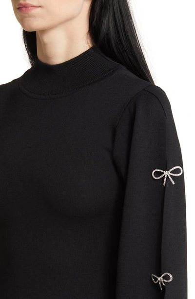 Eliza J Long Sleeve Sweater Dress In Black