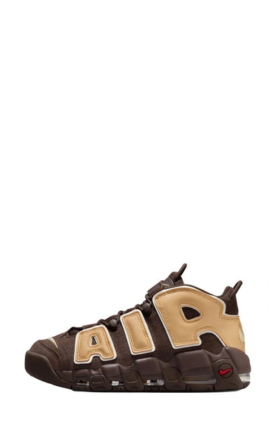 Shop Nike Air More Uptempo '96 Sneaker In Baroque Brown/ Sesame/ Ivory