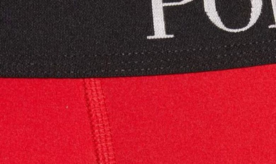 Shop Polo Ralph Lauren 4d 3-pack Boxer Briefs In Charcoal/ Red/ Black
