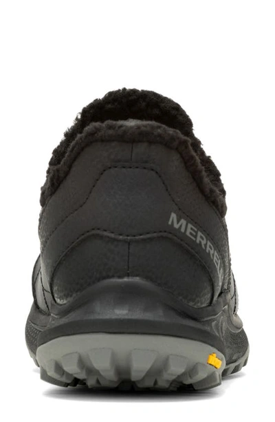 Shop Merrell Antora 3 Thermo Slip-on Shoe In Black