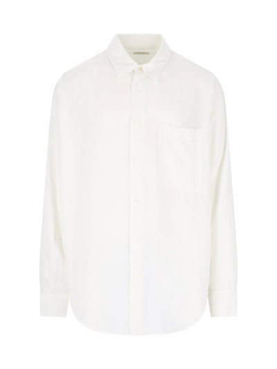 Shop Lemaire Shirt "relaxed" In White