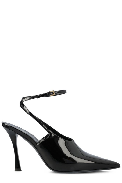 Shop Givenchy Slingback Pointed In Black