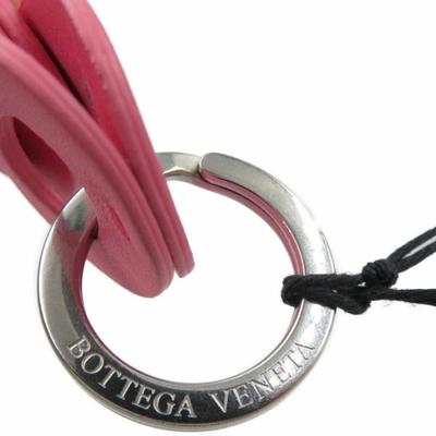 Shop Bottega Veneta Pink Metal Wallet  ()
