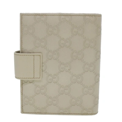 Shop Gucci Gg Canvas White Canvas Wallet  ()