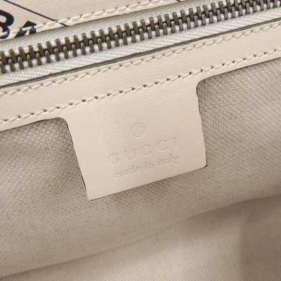 Shop Gucci Gg Marmont Beige Leather Shoulder Bag ()