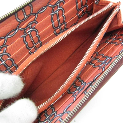 Shop Hermes Hermès Azap Red Leather Wallet  ()