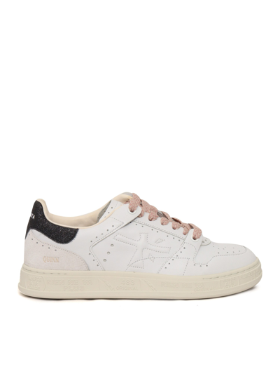 Shop Premiata Quinn D Sneakers In White