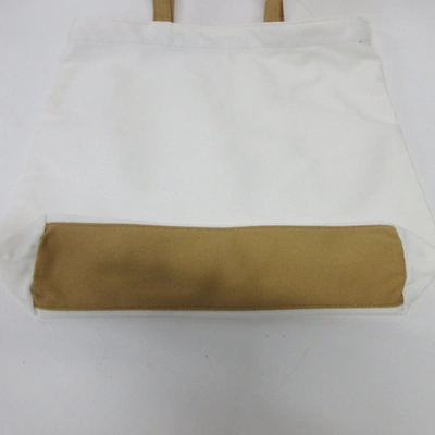 Louis Vuitton White Canvas Tote Bag – The Turn