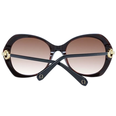Shop Omega Black Women Women's Sunglasses
