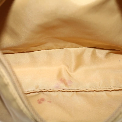 Cargo handbag Prada Yellow in Synthetic - 31996885