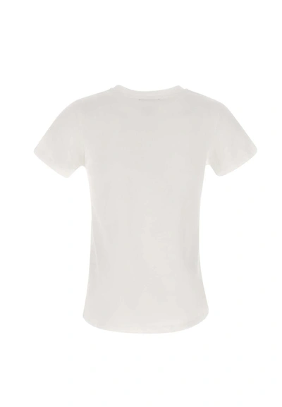 Shop Apc A.p.c. "denise" Cotton T-shirt In White