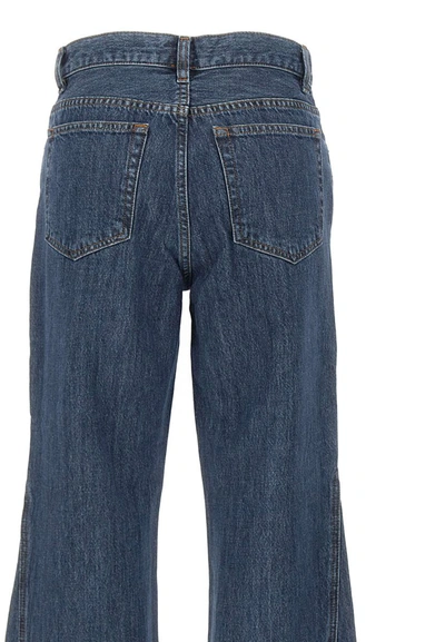 Shop Apc A.p.c. "jean Elle" Jeans In Blue