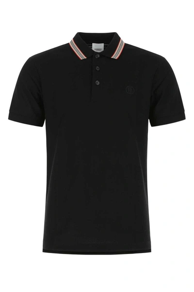 Shop Burberry Polo In Black