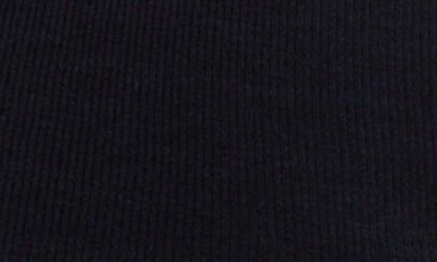 Shop Hanro Ribbed Merino Wool & Silk Pajama Top In Black