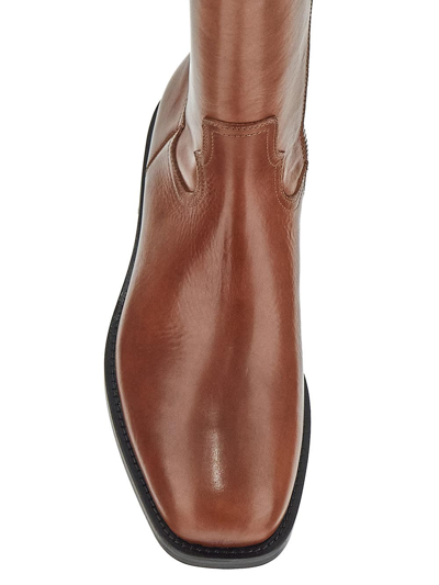 Shop Dries Van Noten Mid-calf Boots In Brown