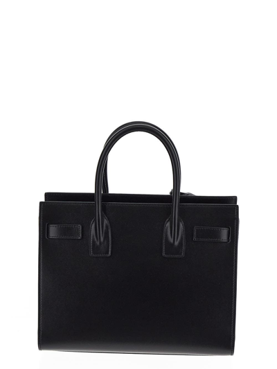 Shop Saint Laurent Sac De Jour Baby Bag In Black