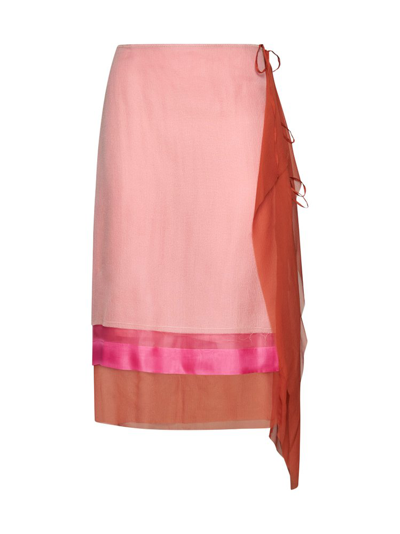 Shop Dries Van Noten Wrap In Pink