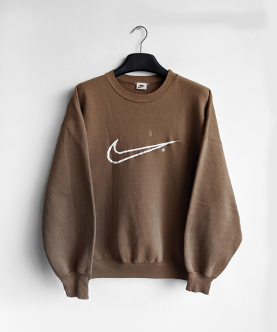 Vintage 90's 2025 nike sweatshirt beige