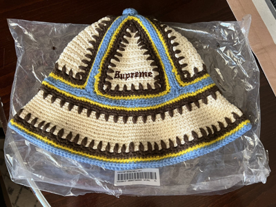 Supreme Crochet Edge Hat-